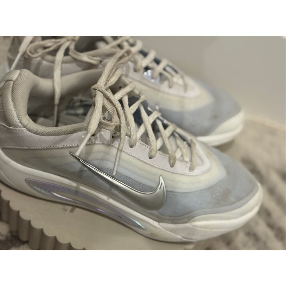 Nike A'One "OG Pearl" A'ja Wilson Big Kids' Basketball Shoes White Blue Size 5Y